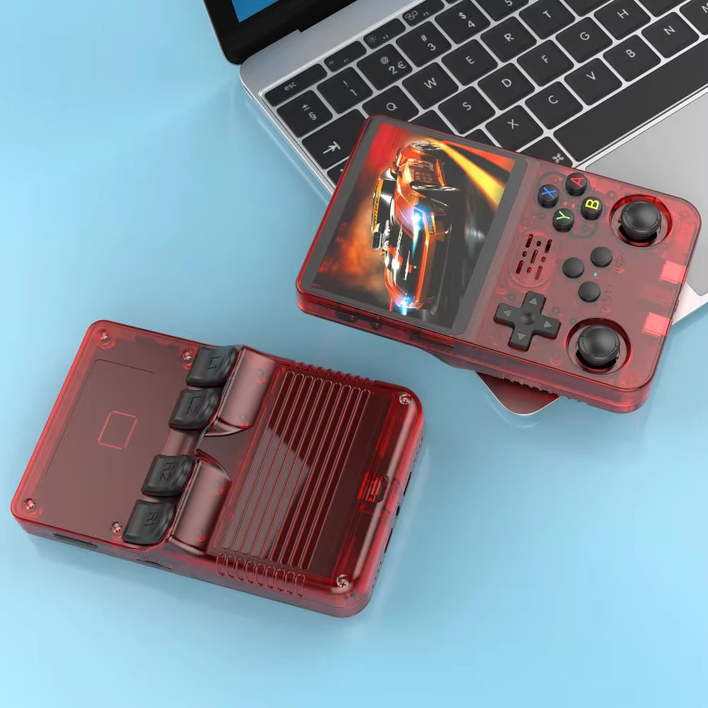 Unleash Nostalgia with the R36S Retro Handheld Game Console – 3.5 Inch IPS Screen & 64GB/128GB of Classic Gaming Awaits!