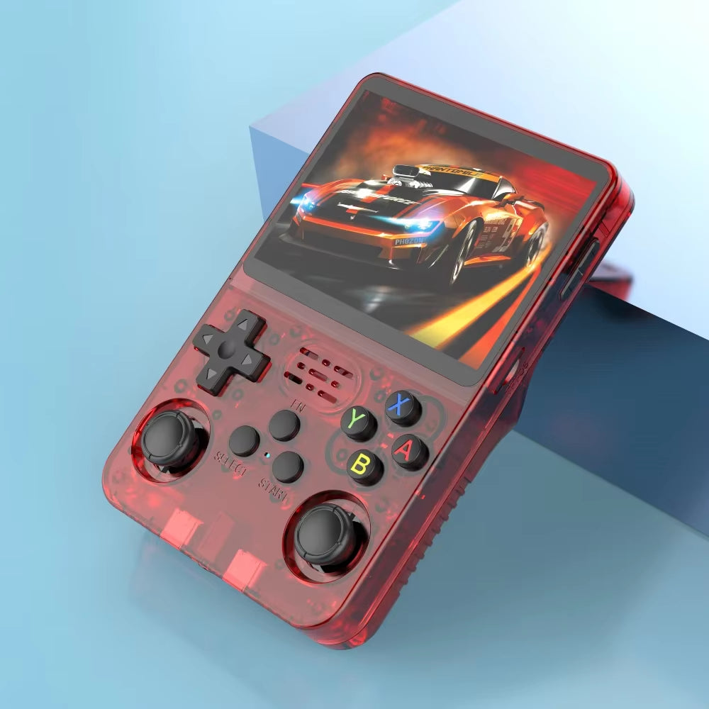 Unleash Nostalgia with the R36S Retro Handheld Game Console – 3.5 Inch IPS Screen & 64GB/128GB of Classic Gaming Awaits!